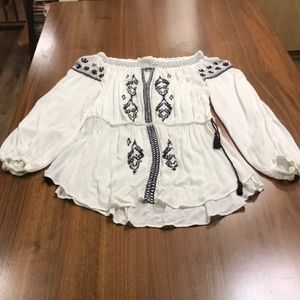 River Island boho blouse